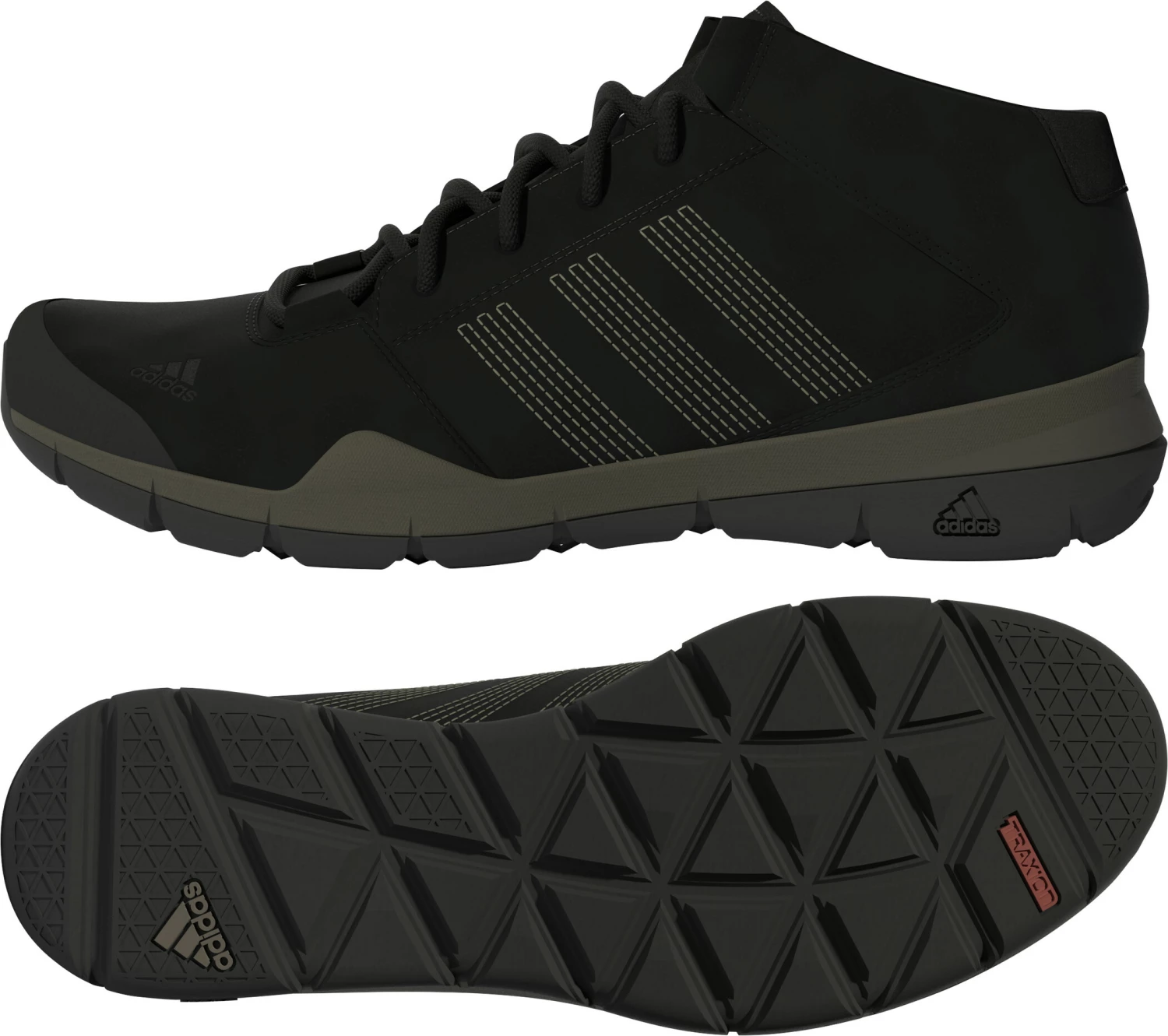 Adidas TERREX Anzit DLX Mid Chaussures de randonnée Homme, noir 5 Adidas TERREX Anzit DLX Mid Chaussures de randonnée Homme, noir – Image 3