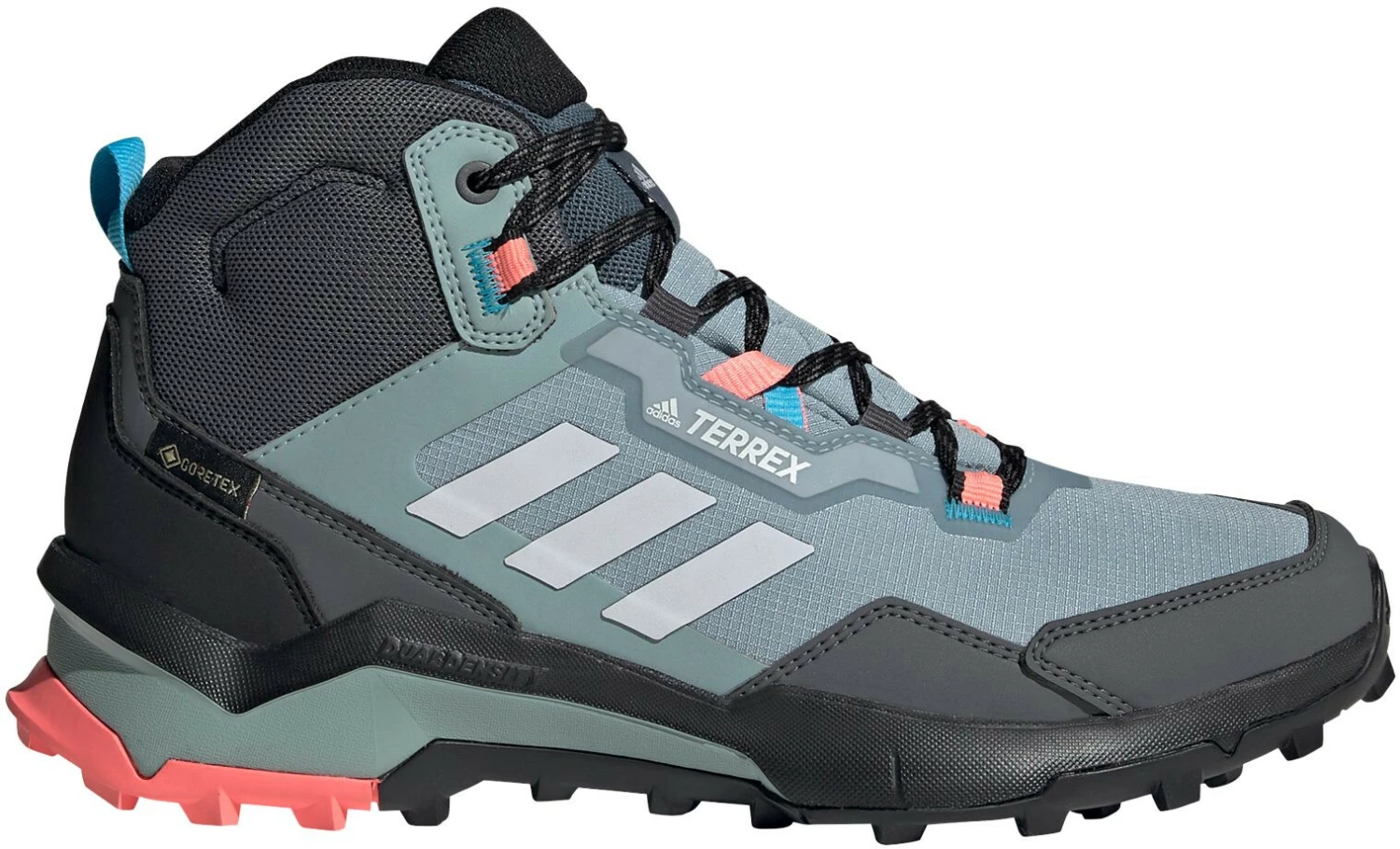 Adidas TERREX Ax4 Mid GTX Chaussures de randonnée Femme, bleu/gris 4 Adidas TERREX Ax4 Mid GTX Chaussures de randonnée Femme, bleu/gris – Image 2