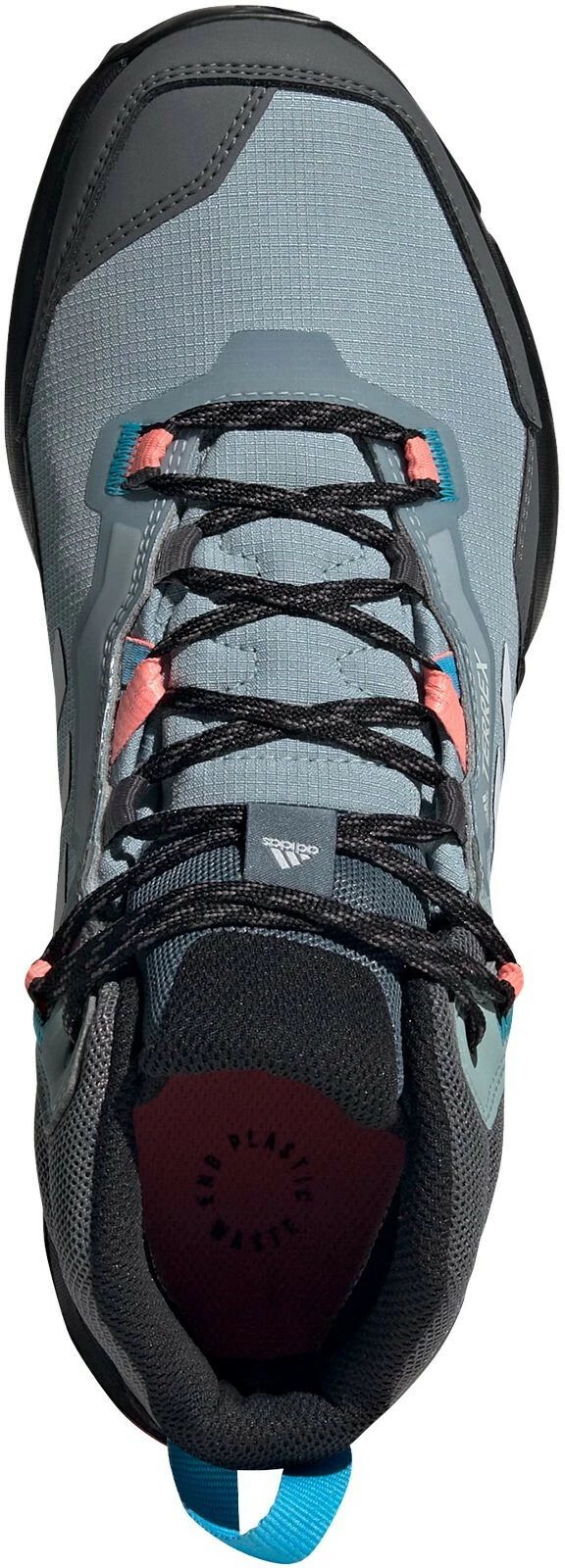 Adidas TERREX Ax4 Mid GTX Chaussures de randonnée Femme, bleu/gris 5 Adidas TERREX Ax4 Mid GTX Chaussures de randonnée Femme, bleu/gris – Image 3