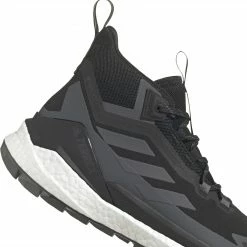 Adidas TERREX Free Hiker 2 Gore-Tex Chaussures de randonnée Homme, gris/noir -Chaussures trekking Soldes adidas terrex free hiker 2 gore tex hiking shoes men core black grey six grey three 4 1