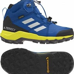 Adidas TERREX Mid GTX Chaussures Enfant, noir 9 Adidas TERREX Mid GTX Chaussures Enfant, noir -Chaussures trekking Soldes adidas terrex mid gtx kengaet lapset blue beauty grey one shoyel 4 1