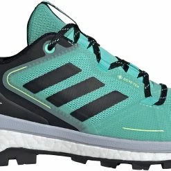 Adidas TERREX Skychaser 2 Gore-Tex Chaussures de randonnée Femme, noir/gris -Chaussures trekking Soldes adidas terrex skychaser 2 gore tex hiking shoes women acid mint core black halo silver 4