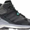 Adidas TERREX Skychaser 2 Mid Gore-Tex Chaussures de randonnée Femme, noir/gris -Chaussures trekking Soldes adidas terrex skychaser 2 mid gore tex hiking shoes women grey six grey four halo silver 1