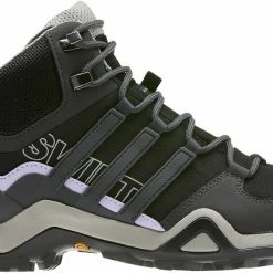 Adidas TERREX Swift R2 Mid Gore-Tex Chaussures de randonnée Femme, noir/gris