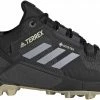 Adidas TERREX Swift R3 Gore-Tex Chaussures de randonnée Femme, noir/bleu -Chaussures trekking Soldes adidas terrex swift r3 gore tex hiking shoes women core black halo silver solid grey 1 2