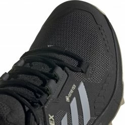 Adidas TERREX Swift R3 Gore-Tex Chaussures de randonnée Femme, gris/noir -Chaussures trekking Soldes adidas terrex swift r3 gore tex hiking shoes women core black halo silver solid grey 4 1