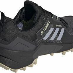 Adidas TERREX Swift R3 Gore-Tex Chaussures de randonnée Femme, gris/noir -Chaussures trekking Soldes adidas terrex swift r3 gore tex hiking shoes women core black halo silver solid grey 6 1
