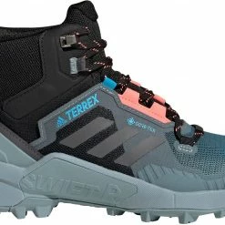 Adidas TERREX Swift R3 Mid GTX Chaussures de randonnée Femme, noir -Chaussures trekking Soldes adidas terrex swift r3 mid gtx hiking shoes women core black grey five acid red 3