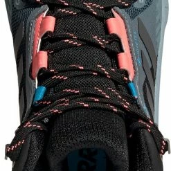 Adidas TERREX Swift R3 Mid GTX Chaussures de randonnée Femme, noir -Chaussures trekking Soldes adidas terrex swift r3 mid gtx hiking shoes women core black grey five acid red 4