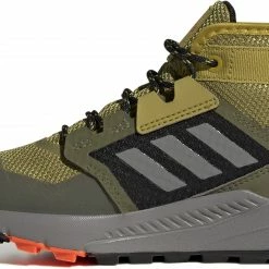 Adidas TERREX Trailmaker Mid Rain.RDY Chaussures de randonnée Enfant, rouge -Chaussures trekking Soldes adidas terrex trailmaker mid rainrdy hiking shoes kids pulse olive grey three pulse lilac 3