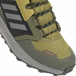 Adidas TERREX Trailmaker Mid Rain.RDY Chaussures de randonnée Enfant, rouge -Chaussures trekking Soldes adidas terrex trailmaker mid rainrdy hiking shoes kids pulse olive grey three pulse lilac 5