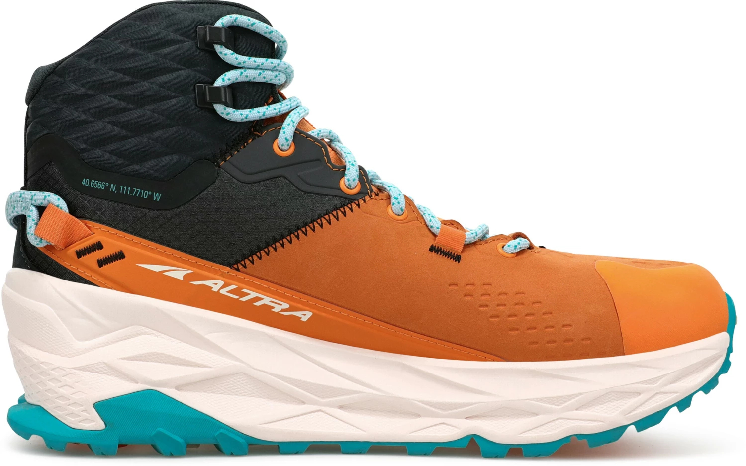 Altra Olympus 5 Hike Mid GTX Chaussures Femme, orange/gris 4 Altra Olympus 5 Hike Mid GTX Chaussures Femme, orange/gris – Image 2