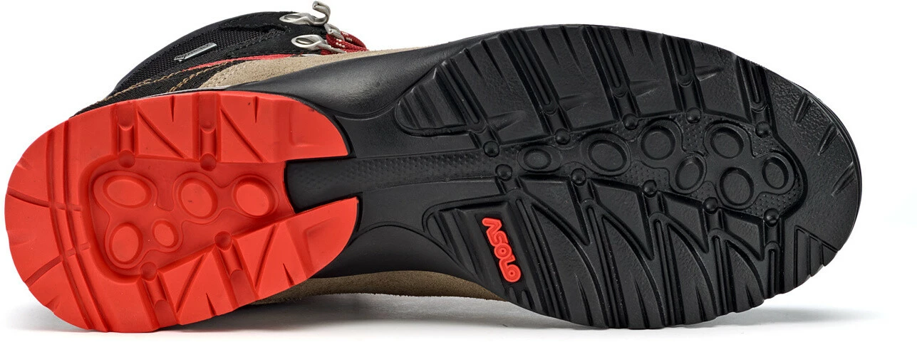 Asolo Fugitive GTX Chaussures Homme, noir/marron 8 Asolo Fugitive GTX Chaussures Homme, noir/marron – Image 6