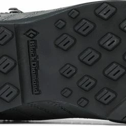 Black Diamond Mission Leather Mid WP Chaussures d'approche Femme, noir/gris -Chaussures trekking Soldes black diamond mission leather mid wp approach shoes women steel grey costal blue 4