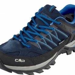 CMP Campagnolo Rigel WP Chaussures de trekking basses Homme, noir/bleu