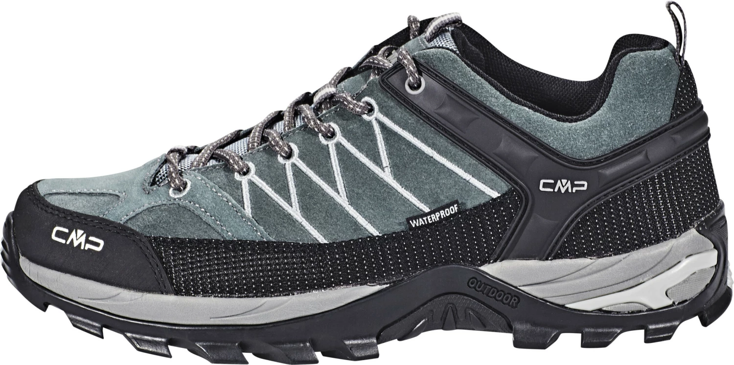 CMP Campagnolo Rigel WP Chaussures de trekking basses Homme, gris 5 CMP Campagnolo Rigel WP Chaussures de trekking basses Homme, gris – Image 3