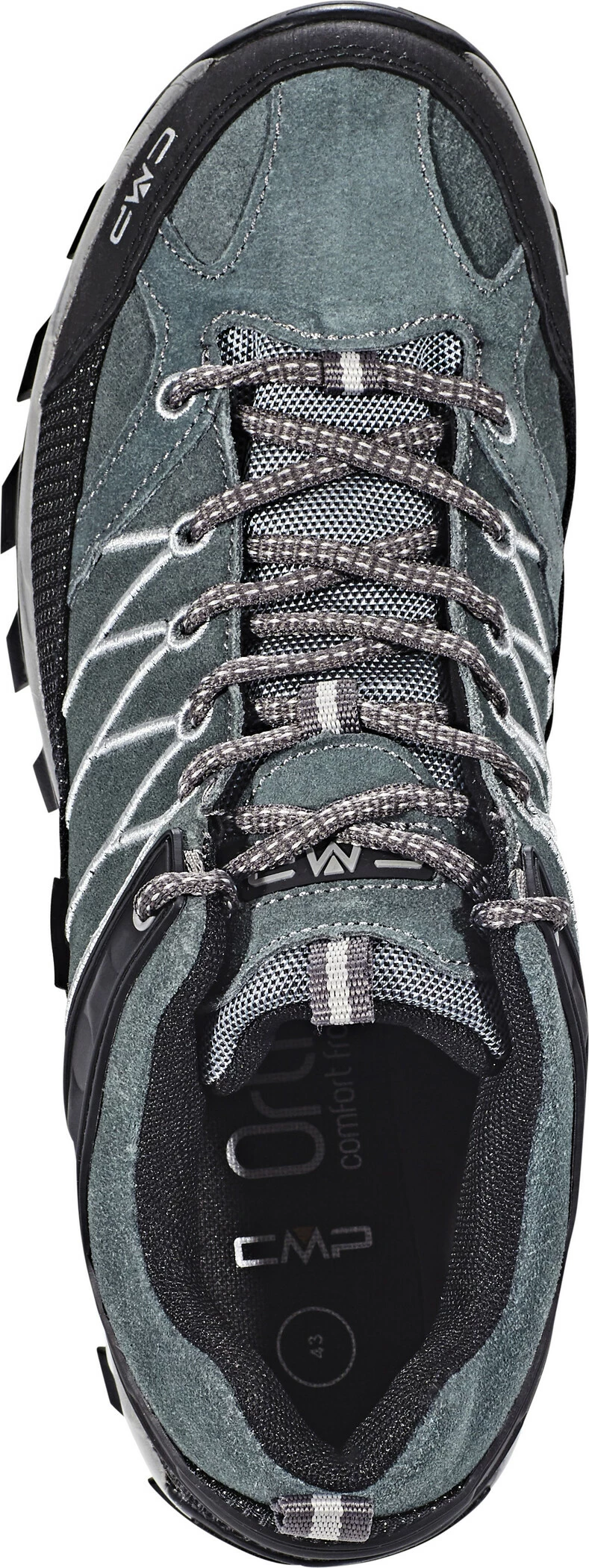 CMP Campagnolo Rigel WP Chaussures de trekking basses Homme, noir 8 CMP Campagnolo Rigel WP Chaussures de trekking basses Homme, noir – Image 6