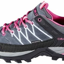 CMP Campagnolo Rigel WP Chaussures de trekking basses Femme, noir 12 CMP Campagnolo Rigel WP Chaussures de trekking basses Femme, noir -Chaussures trekking Soldes cmp campagnolo rigel low wp kengaet naiset grey fuxia ice 5 2