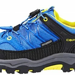 CMP Campagnolo Rigel WP Chaussures de trekking basses Enfant, gris/noir -Chaussures trekking Soldes cmp campagnolo rigel low wp trekking shoes kids cobalto 3 2