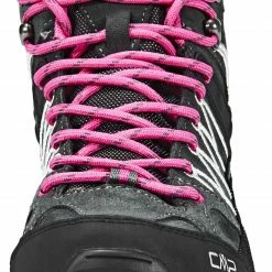 CMP Campagnolo Rigel WP Chaussures de trekking mi-hautes Femme, rose/noir -Chaussures trekking Soldes cmp campagnolo rigel mid wp kengaet naiset grey fuxia ice 2 12