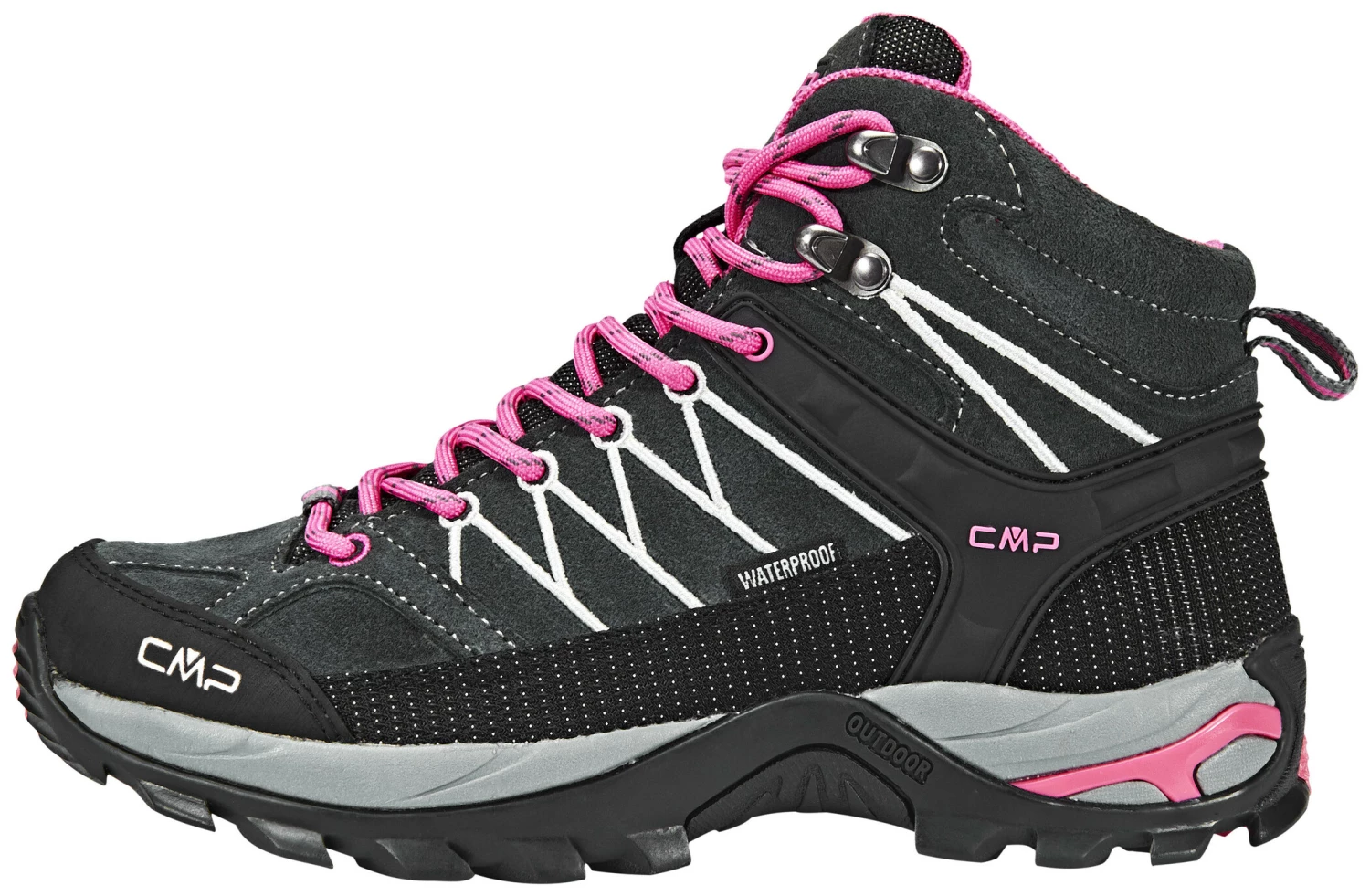 CMP Campagnolo Rigel WP Chaussures de trekking mi-hautes Femme, bleu/noir 5 CMP Campagnolo Rigel WP Chaussures de trekking mi-hautes Femme, bleu/noir – Image 3