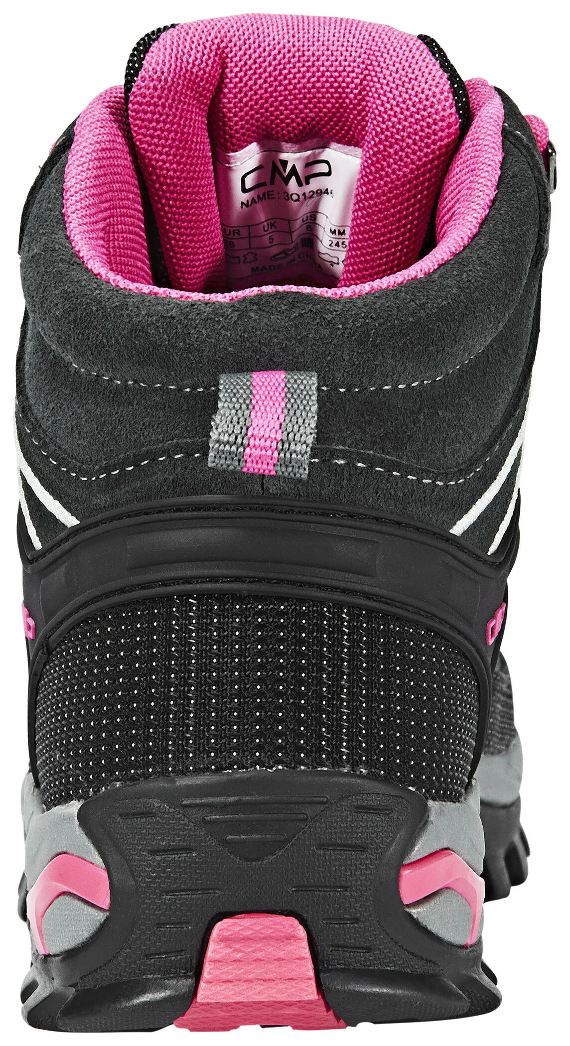 CMP Campagnolo Rigel WP Chaussures de trekking mi-hautes Femme, rouge/noir 7 CMP Campagnolo Rigel WP Chaussures de trekking mi-hautes Femme, rouge/noir – Image 5