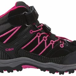 CMP Campagnolo Rigel WP Chaussures de trekking mi-hautes Enfant, rose/noir -Chaussures trekking Soldes cmp campagnolo rigel wp keskivartiset vaelluskengaet lapset musta vaaleanpunainen 6 12