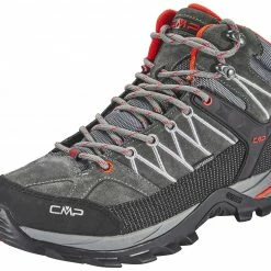 CMP Campagnolo Rigel WP Chaussures de trekking mi-hautes Homme, noir/gris