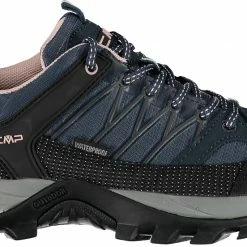 CMP Campagnolo Rigel WP Chaussures de trekking basses Femme, bleu/noir