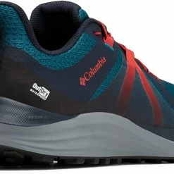 Columbia Escape Pursuit Outdry Chaussures Femme, bleu/rouge -Chaussures trekking Soldes columbia escape pursuit outdry shoes women abyss red hibiscus 3