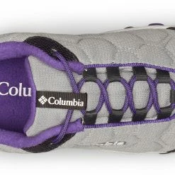 Columbia Firecamp Sledder 3 Chaussures Imperméable Adolescents, bleu/orange -Chaussures trekking Soldes columbia firecamp sledder 3 wp shoes youth kids monument emperor 6