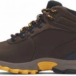 Columbia Newton Ridge Chaussures Adolescents, marron/jaune -Chaussures trekking Soldes columbia newton ridge shoes youth cordovan golden yellow 3