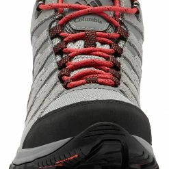 Columbia Redmond III Mid Waterproof Chaussures Femme, gris/noir -Chaussures trekking Soldes columbia redmond iii mid waterproof shoes women steam red coral 4