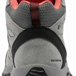 Columbia Redmond III Mid Waterproof Chaussures Femme, gris/noir -Chaussures trekking Soldes columbia redmond iii mid waterproof shoes women steam red coral 5