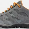 Columbia Redmond WP Shoes Youth, gris 1 Columbia Redmond WP Shoes Youth, gris -Chaussures trekking Soldes columbia redmond wp shoes youth titan grey steel gold amber 1