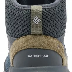 Columbia Trailstorm Mid Waterproof Chaussures Homme, gris -Chaussures trekking Soldes columbia trailstorm mid waterproof shoes men graphite creek 6