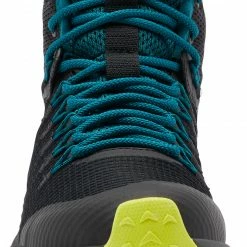 Columbia Trailstorm Mid Waterproof Chaussures Femme, gris/Bleu pétrole -Chaussures trekking Soldes columbia trailstorm mid waterproof shoes women black deep wave 5