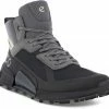 ECCO Biom 2.1 X Mountain Chaussures mi-hautes Femme, noir/orange -Chaussures trekking Soldes ecco biom 21 x mountain mid shoes women black steel 1