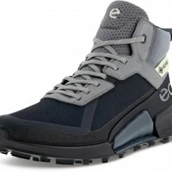 ECCO Biom 2.1 X Mountain Chaussures mi-hautes Femme, noir/orange -Chaussures trekking Soldes ecco biom 21 x mountain mid shoes women black steel 3