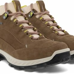 ECCO Exohike Chaussures mi-hautes GTX Femme, gris -Chaussures trekking Soldes ecco exohike mid shoes gtx women birch 3