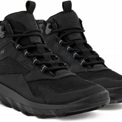ECCO MX Chaussures mi-hautes GTX TEX Femme, noir 10 ECCO MX Chaussures mi-hautes GTX TEX Femme, noir -Chaussures trekking Soldes ecco mx mid shoes gtx tex women black black 3