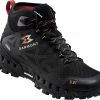 Garmont 9.81 N Air G 2.0 Mid GTX Chaussures Femme, noir -Chaussures trekking Soldes garmont 981 n air g 20 mid gtx shoes women black red 1