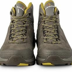 Garmont Groove Mid G-Dry Chaussures mi-hautes, marron/jaune -Chaussures trekking Soldes garmont groove mid g dry mid cut shoes taupe yellow 5
