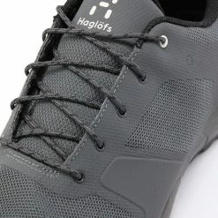 Haglöfs L.I.M Proof Eco Chaussures basses Femme, gris -Chaussures trekking Soldes hagloefs lim proof eco low shoes women magnetite true black 4 1