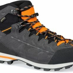 Hanwag Makra Light GTX Chaussures Homme, gris/orange