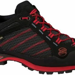 Hanwag Makra GTX Chaussures à tige basse Homme, noir/rouge