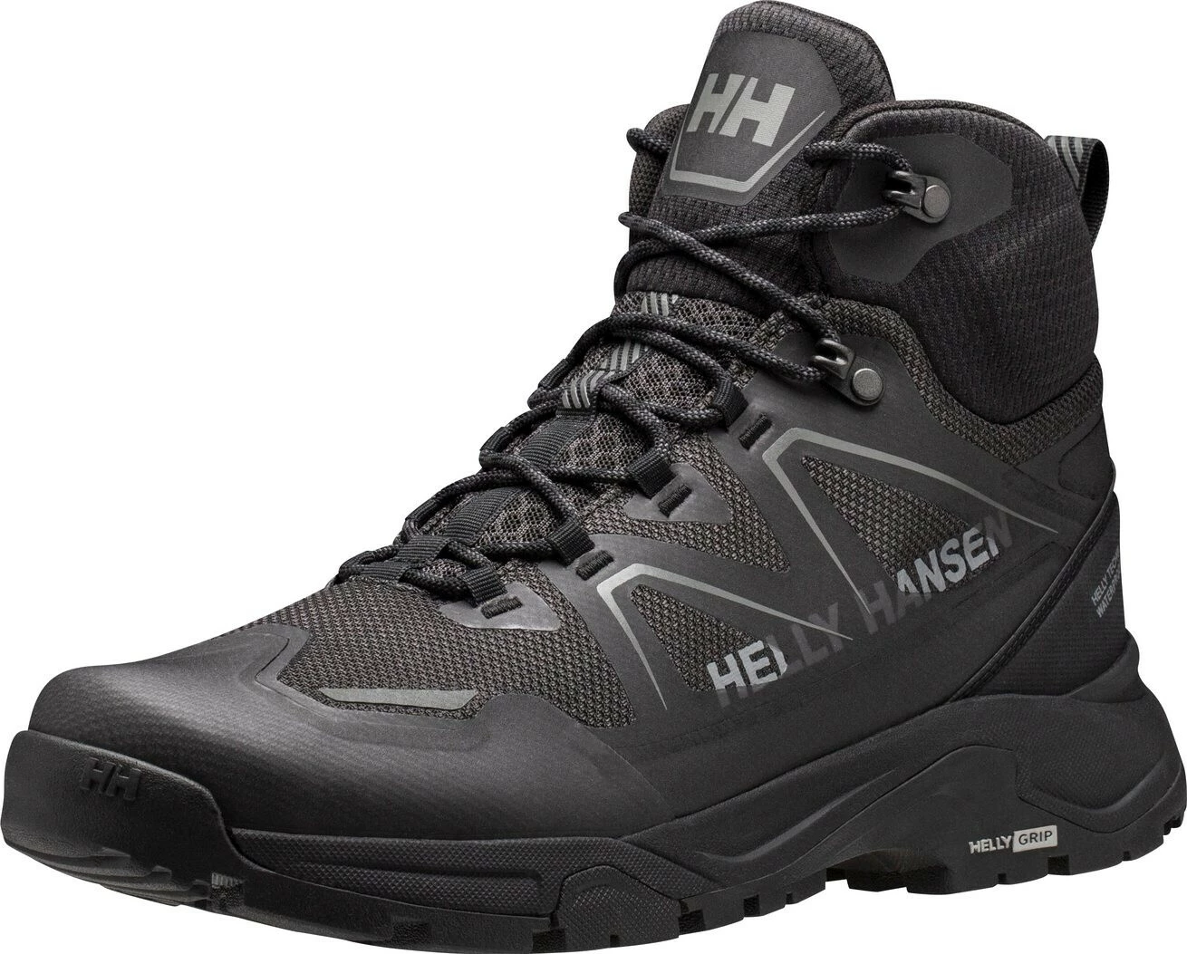 Helly Hansen Cascade Mid HT Chaussures Homme, noir/gris 4 Helly Hansen Cascade Mid HT Chaussures Homme, noir/gris – Image 2