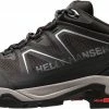 Helly Hansen Cascade Low HT Chaussures Femme, noir/gris -Chaussures trekking Soldes helly hansen cascade low ht shoes women black bright bloom 1 4