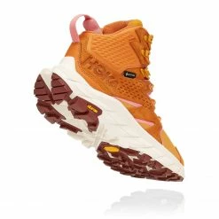 Hoka One One Anacapa GTX Chaussures mi-hautes Femme, rouge -Chaussures trekking Soldes hoka one one anacapa gtx mid shoes women desert sun golden yellow 3 1