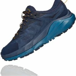Hoka One One Kaha GTX Chaussures basses Femme, bleu 11 Hoka One One Kaha GTX Chaussures basses Femme, bleu -Chaussures trekking Soldes hoka one one kaha gtx low shoes women black iris moroccan blue 4